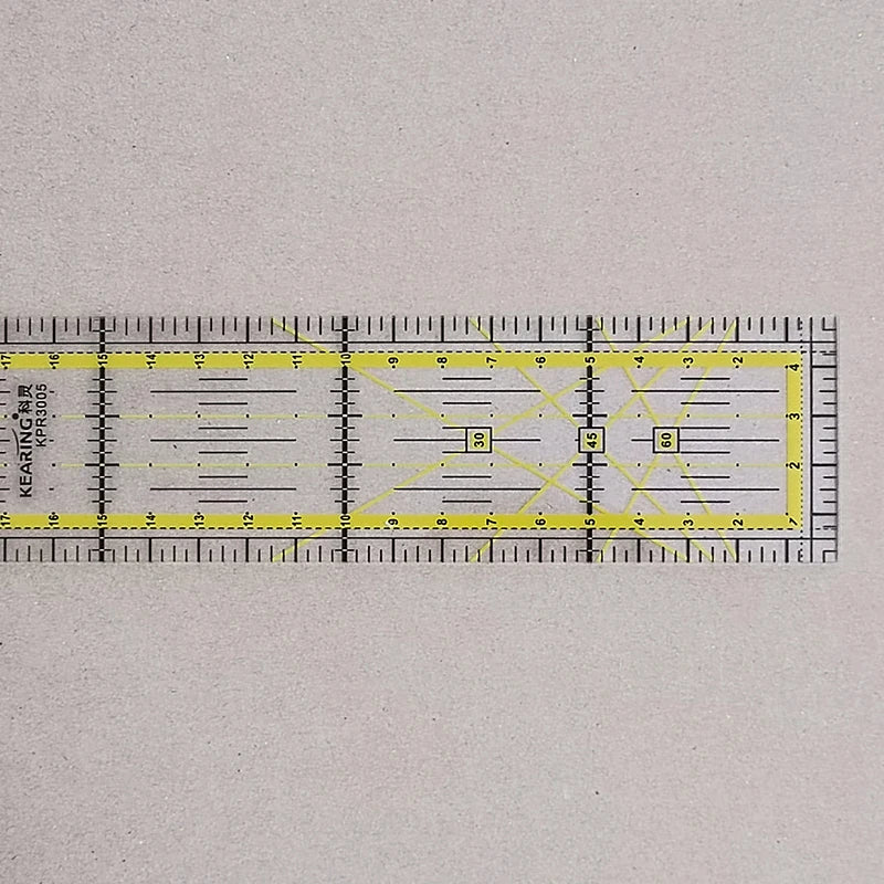 Premium 30m Sewing Ruler - Tailor's Essential with 3mm Thick Acrylic for Precision Crafting