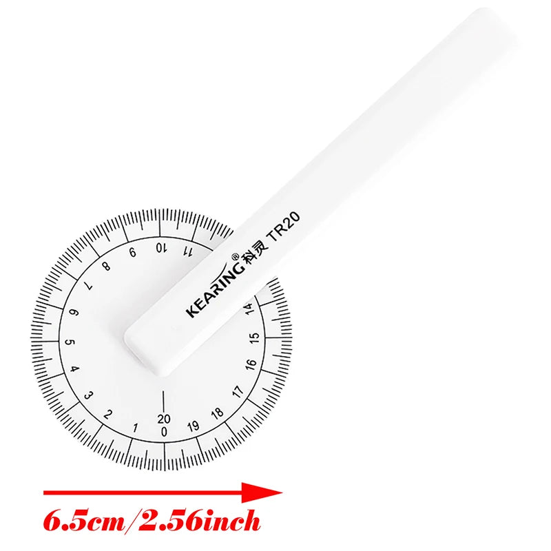 Fabric Tracing Wheel Measuring Ruler – Quilting, Sewing, Tailoring, Dressmaking Marking Tool with Scales TR20