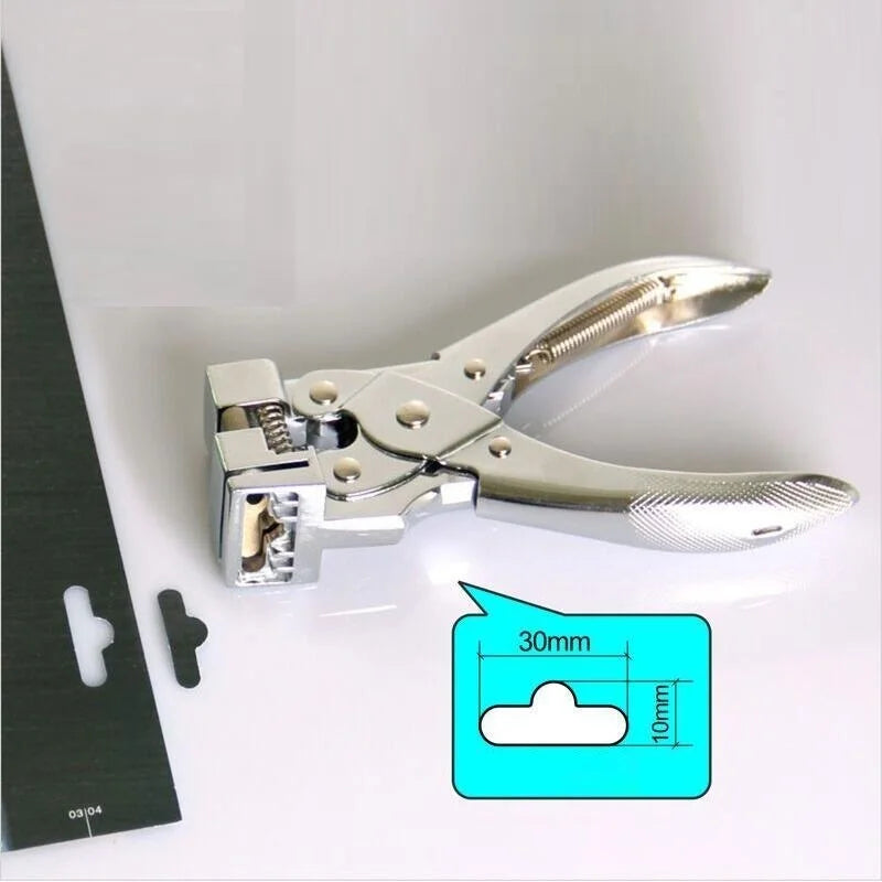 Hang Hole Punch Euro Slot Punch Hanging Holes Punches Manual PVC Card and ID Card Slot Standard Peg Hook